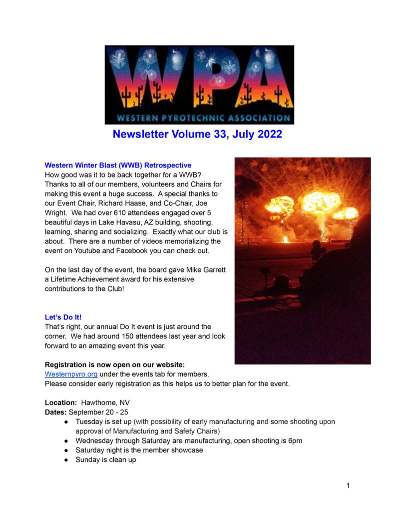 WPA-Newsletter-Summer-2022-Volume-33